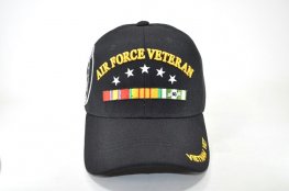 CAP-1371 AIR FORCE VIETNAM VETERAN - BLACK
