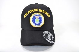 CAP- 1332 AIR FORCE ARCH RETIRED - BLACK