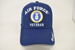 CAP-1351 AIR FORCE SHIELD VETERAN - NAVY