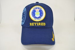 CAP- 1331 AIR FORCE SHIELD RETIRED - NAVY