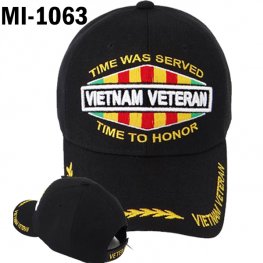 MI-1063 VIETNAM VETERAN BLACK