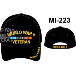 MI-223 WWII Veteran Blk